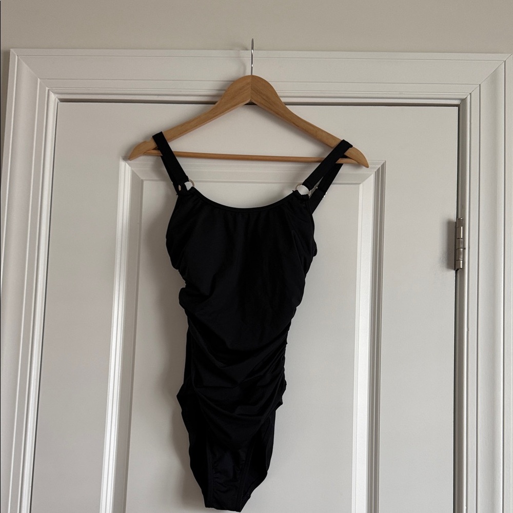Calvin Klein Black One Piece Swimsuit